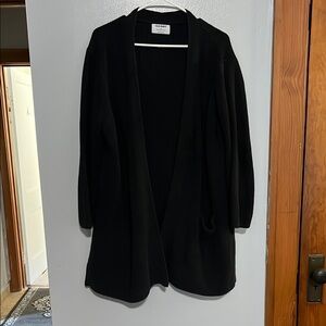Old Navy Black Long Sleeve Cardigan Sweater